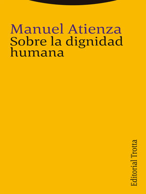 cover image of Sobre la dignidad humana